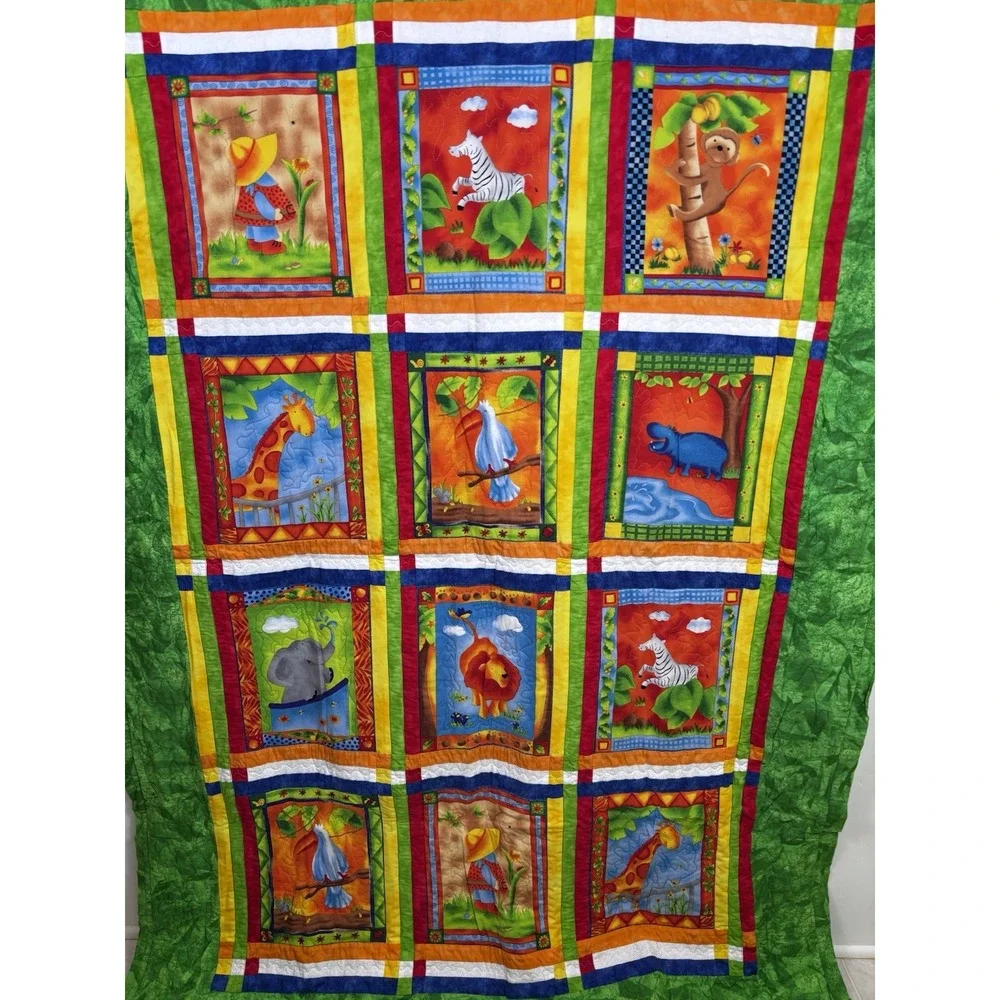 Handmade Reversible Quilt Twin 67